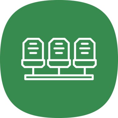 Modern b 'nin vektör illüstrasyonu eksik simgesi