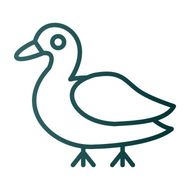 Eğil. Web simgesi basit illüstrasyon 