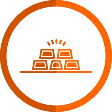 Stadyum ikonu. Web için stadyum vektör simgelerinin basit bir gösterimi