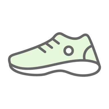 spor ayakkabı kutsal kişilerin resmi, vektör çizim