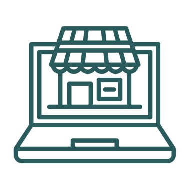 bilgisayar depolama simgesi vektör illüstrasyon tasarımı