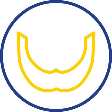 Modern bir simgenin vektör illüstrasyonu