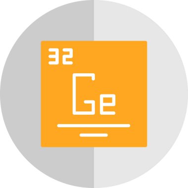 Bir molekülün kimyasal simgesinin vektör çizimi