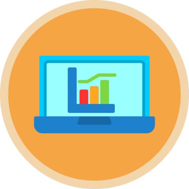 seo modern simgesinin vektör illüstrasyonu