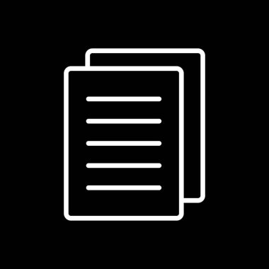 Web vektör illüstrasyonunu listele 