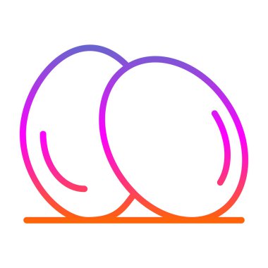 Şirin bir simgenin vektör illüstrasyonu