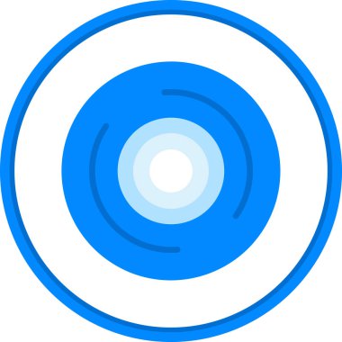 hedef simge, vektör illüstrasyonu basit tasarım