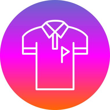 t-shirt simgesi veya logo izole edilmiş işaret sembolü çizimi