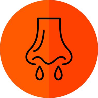 Beyaz arkaplandaki izole edilmiş bir bırakma simgesinin çizimi