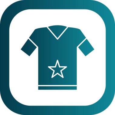 t-shirt simgesi veya logo izole edilmiş işaret sembolü çizimi