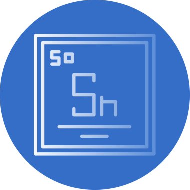 Bir harf simgesinin vektör illüstrasyonu