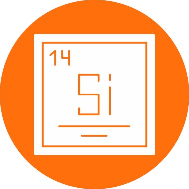 Modern bir simgenin vektör illüstrasyonu