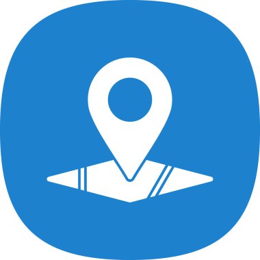 konum pin konum simgesi, vektör arkaplan 