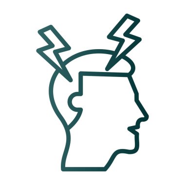 Kafası kırık bir adam çiziyor.