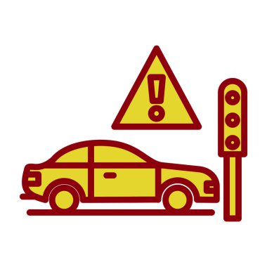 Uyarı sinyalli trafik işareti