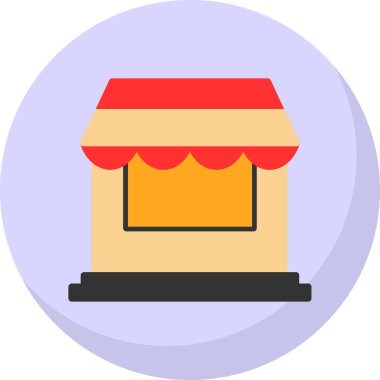 Basit depolama simgesi, vektör illüstrasyon tasarımı