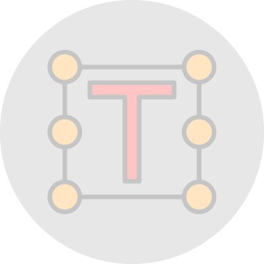 ağ simgesi. Web için bağlı vektör simgelerinin basit illüstrasyonu