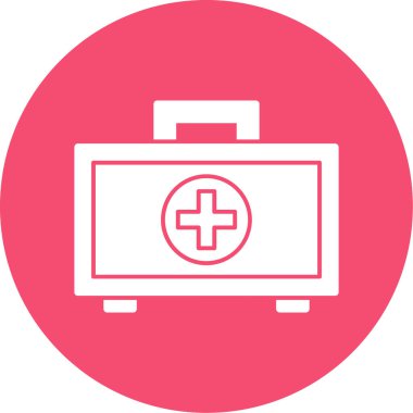 İlk yardım kiti vektör illüstrasyonu