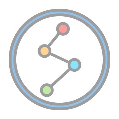 seo modern simgesinin vektör illüstrasyonu