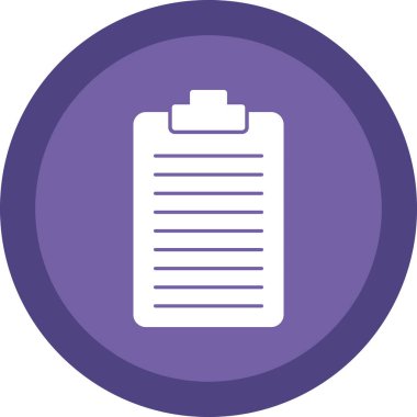 Pano simgesi, vektör illüstrasyonu basit tasarım