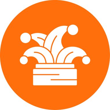 saksı ikonu. Basit resimleme