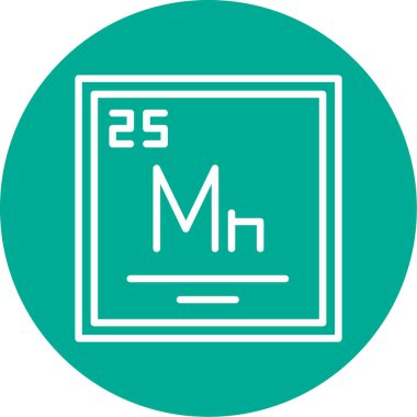 vektör periyodik tablo simgesi.