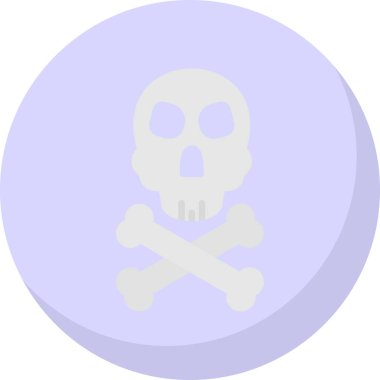 - Ölüm. Web simgesi basit illüstrasyon