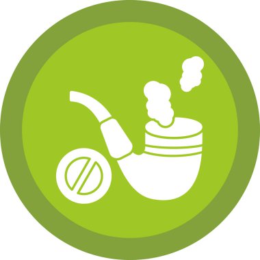 tüten boru simgesi, vektör illüstrasyonu basit tasarım