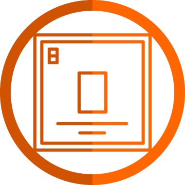 Modern b 'nin vektör illüstrasyonu eksik simgesi