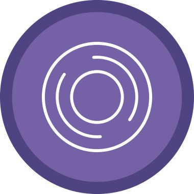 Modern b 'nin vektör illüstrasyonu simgelerden yoksun