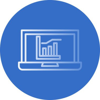 Grafik. Web simgesi basit illüstrasyon