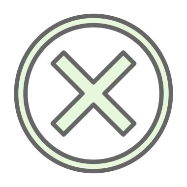 Haç. Web simgesi basit illüstrasyon