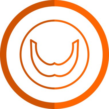 Bir kadın simgesinin vektör illüstrasyonu