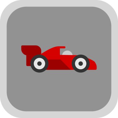 araba yarışı vektör simgesi