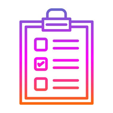 Pano simgesi, vektör illüstrasyonu basit tasarım