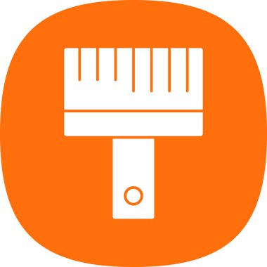 Tarak. Web simgesi basit illüstrasyon