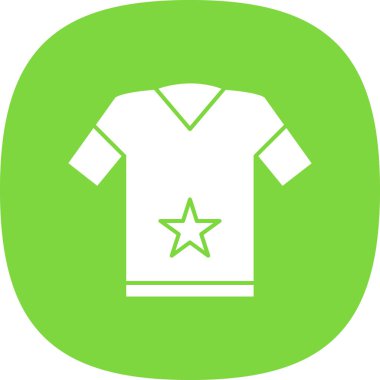 t-shirt simgesi veya logo izole edilmiş işaret sembolü çizimi