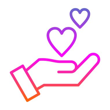 kalp simgesi modern tasarım