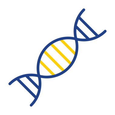 dna. Web simgesi basit illüstrasyon 