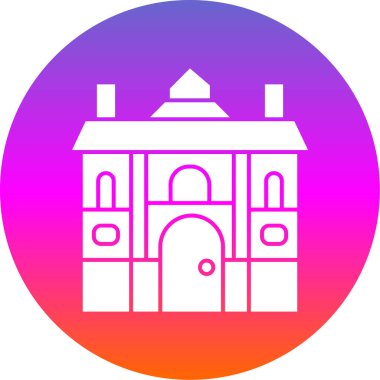 Yapı simgesinin vektör illüstrasyonu