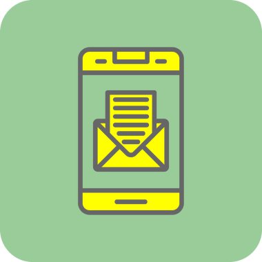 cep telefonu ikonu vektör illüstrasyonu