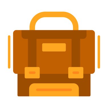  Evrak Çantası'nı web simge vektör çizim 