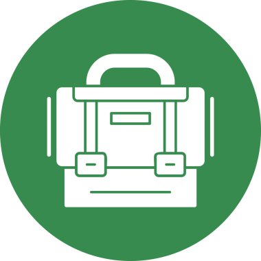  Evrak Çantası'nı web simge vektör çizim 