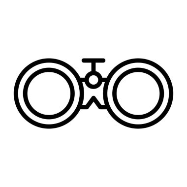 Dürbün simgesi, logo illüstrasyonu