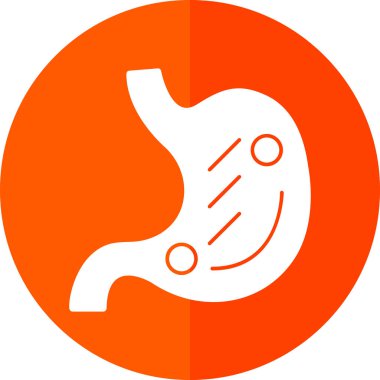 mide ikonu vektör illüstrasyonu 