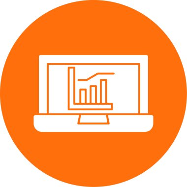 Modern simgenin vektör illüstrasyonu