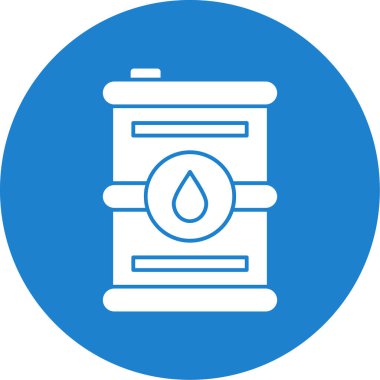 Yağ. Web simgesi basit illüstrasyon