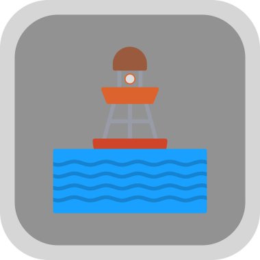 Simge vektör çizim şamandıra 