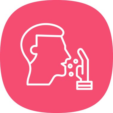 Yapay zeka ikonu vektör illüstrasyonu