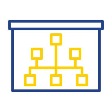 ağ paylaşım simgesi çizimi